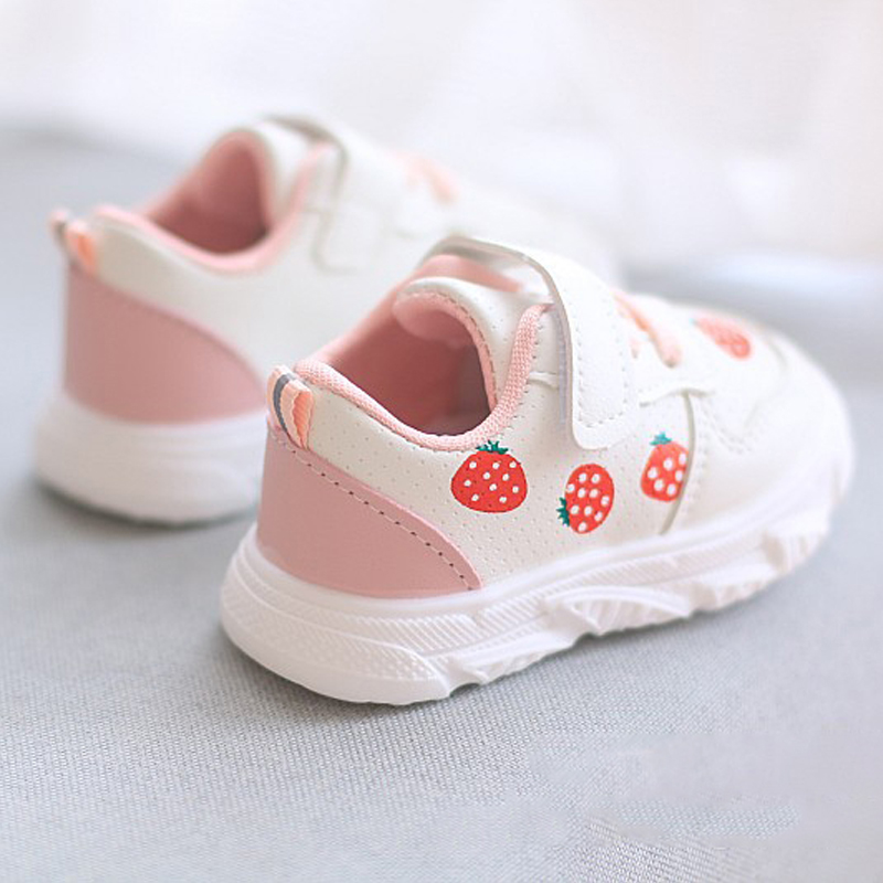 Toddler Sneakers Infant Sport Shoes Cute Baby Newborn Outdoor First Walkers Anti-slip Happysteps Kids Casual Shoes Sizes US0.5C-US4C
