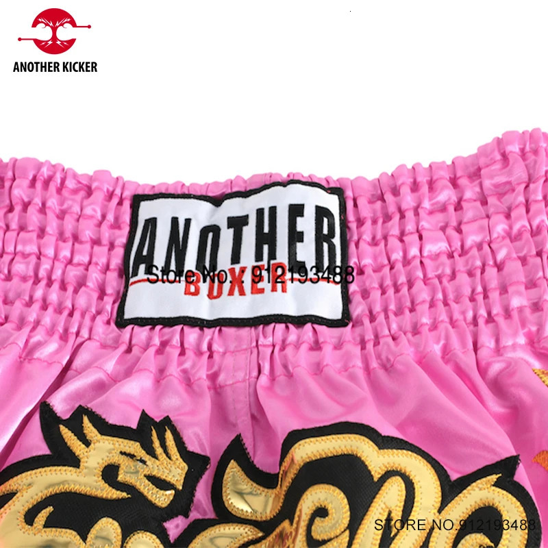 Muay Thai Shorts Boxing Women Men Child y Kickboxing Training Pants Sanda Martial Arts Fight Equipment 241218