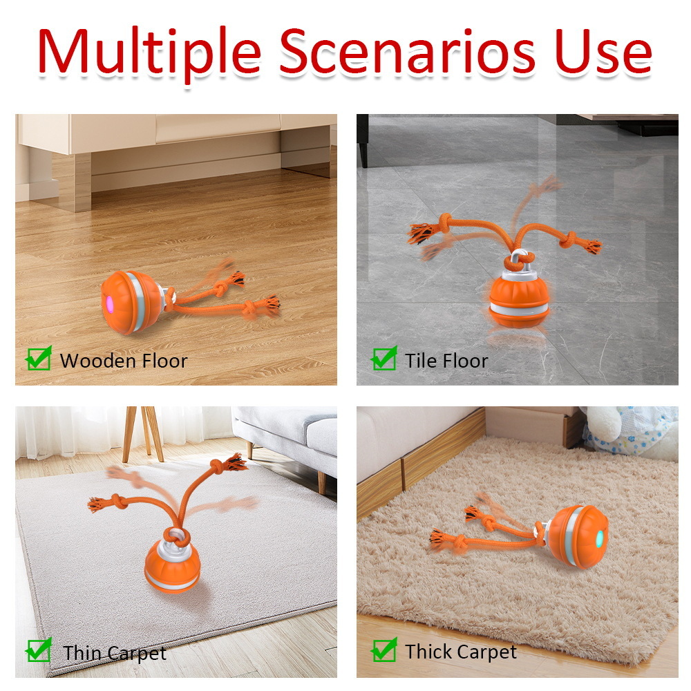 Electric Dog Leash Toy With Built-in Bird Sound Stimulation Suitable For Puppies,cat