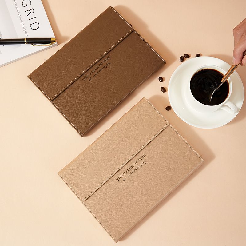 Premium Quality Thickened Tri-Fold Notepad for Work, Exam Preparation, and Daily Notes