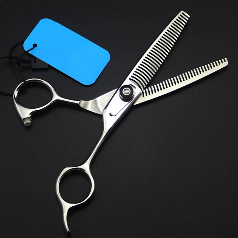 Professional Japan 440c steel 6 scissor Double sided hair scissors Thinning barber tools haircut shears hairdresser scissors 241219