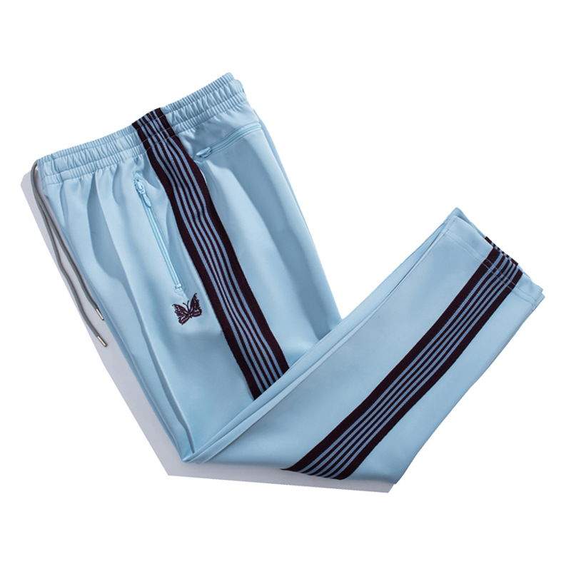 Men's Pants Sweatpants Men Women Stripe Butterfly Pants Trousers Hip Hop