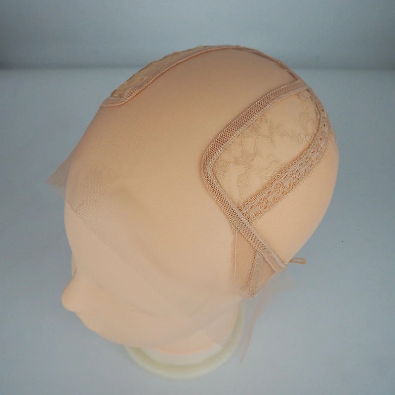 U part wig cap for making wigs T shape 2*6inch lace wig caps 241219