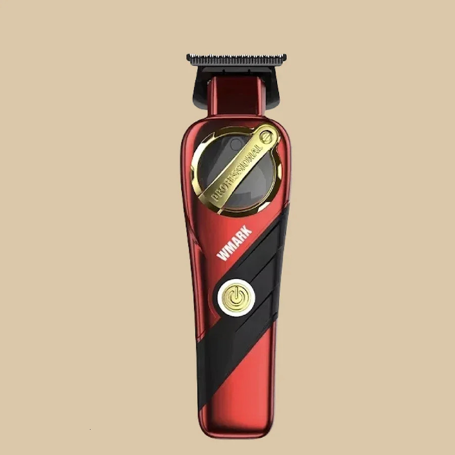 WMARK 9213 Hair TrimmerMagnetic levitation motor high speed 9000rpmBeard TrimmerHair Clipper for menDLC Blade 241219