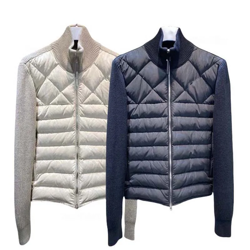 Parkas down jacket for man warm outwear puffer Jacket thich zipper Jackets Loose long down jacket