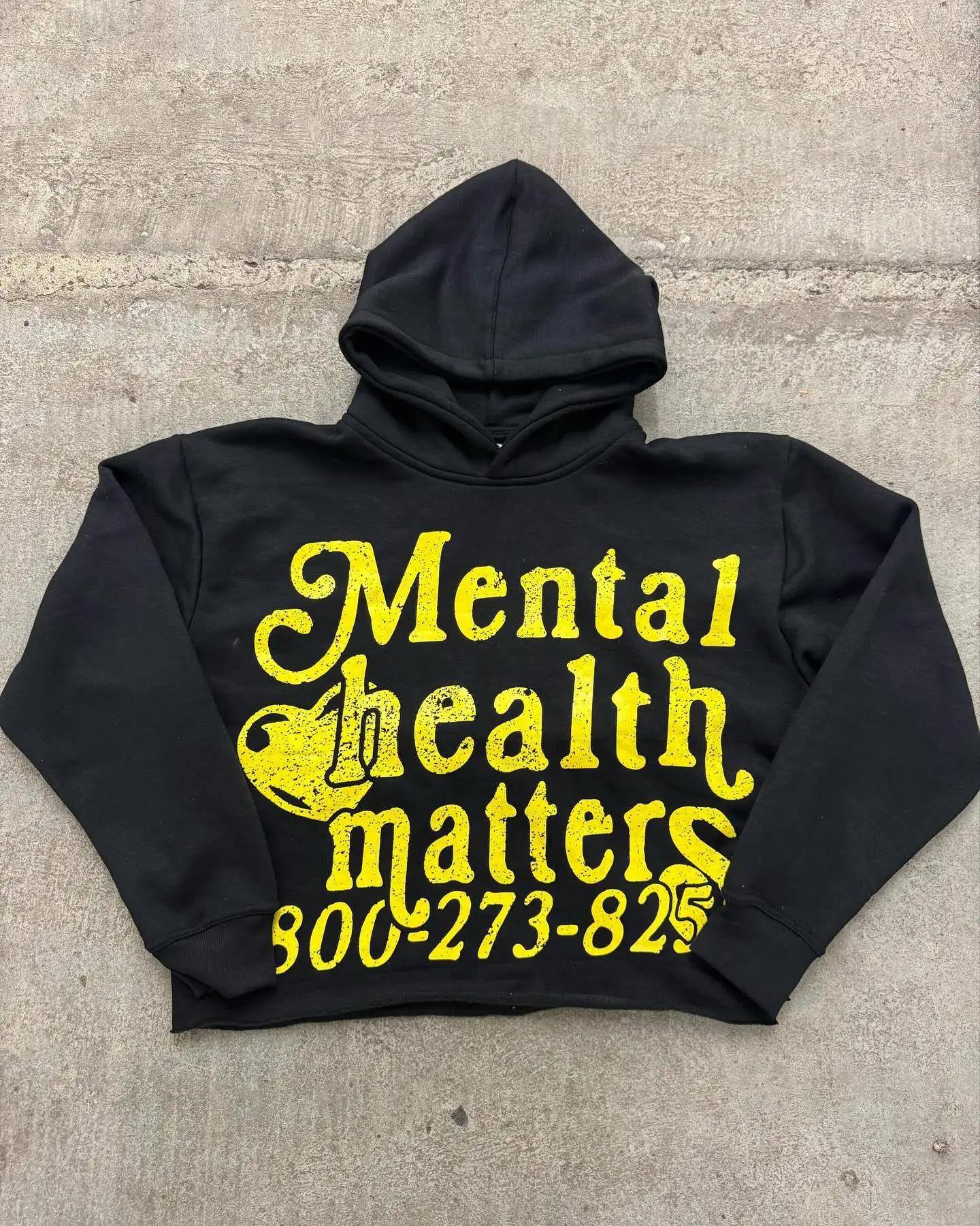 Y2k Mental Health Matters Print Hoodies Women Men Oversized Hoodie Goth Grunge Streetwear Sweatshirt Harajuku Gothic Clothes 241214 - view 3