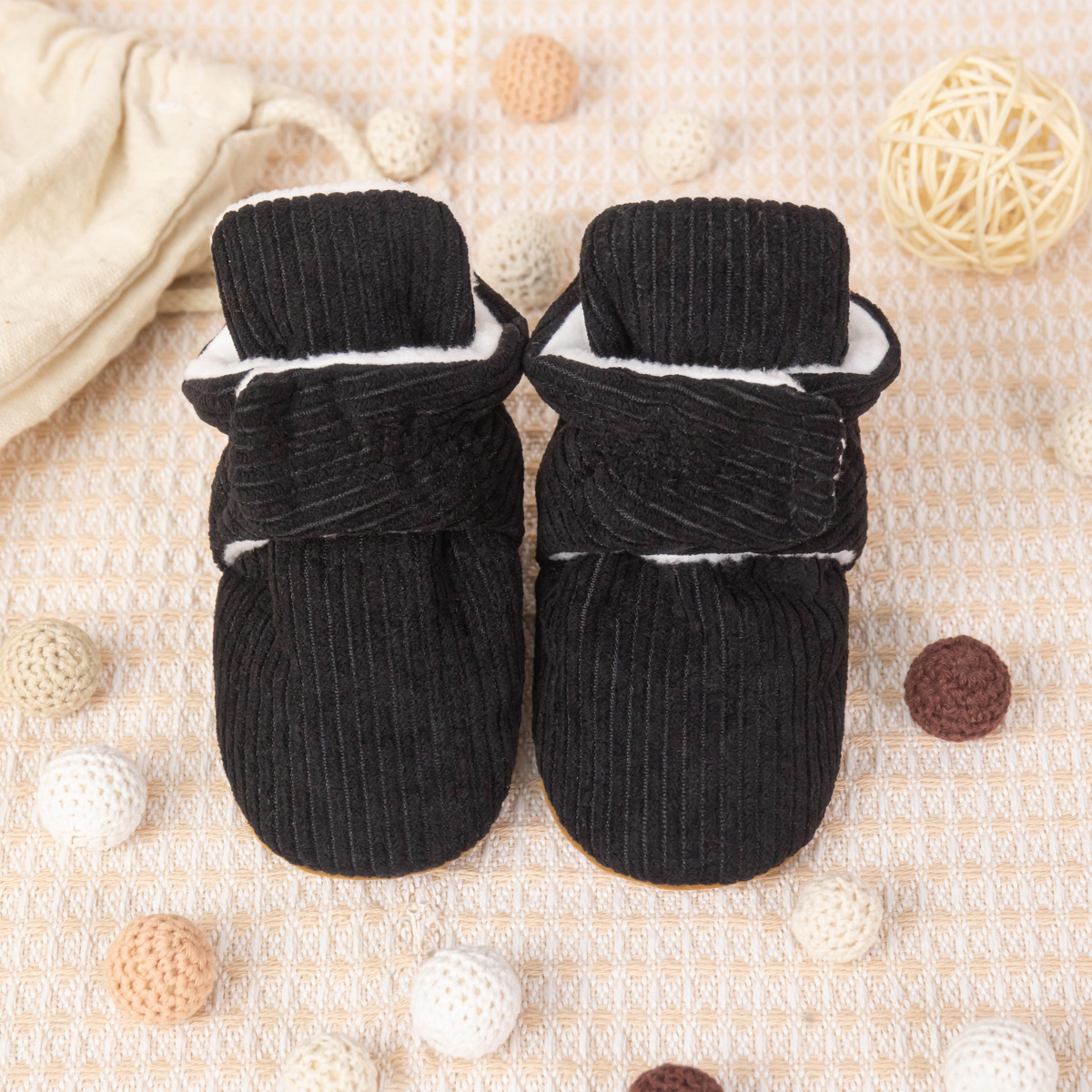 Baby Shoes Boots Winter Warm Socks Light Weight Non-Slip First Toddler Shoes Kidsnest Newborn Infant Footwear Shoes Booties