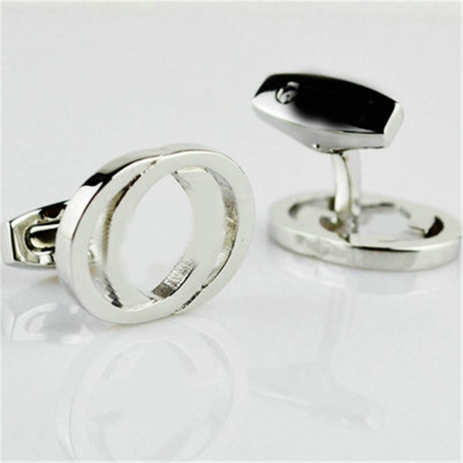 Classic Letter Cuff Links Formal Shirt Accessories for Weddings and Special Occasions L251024