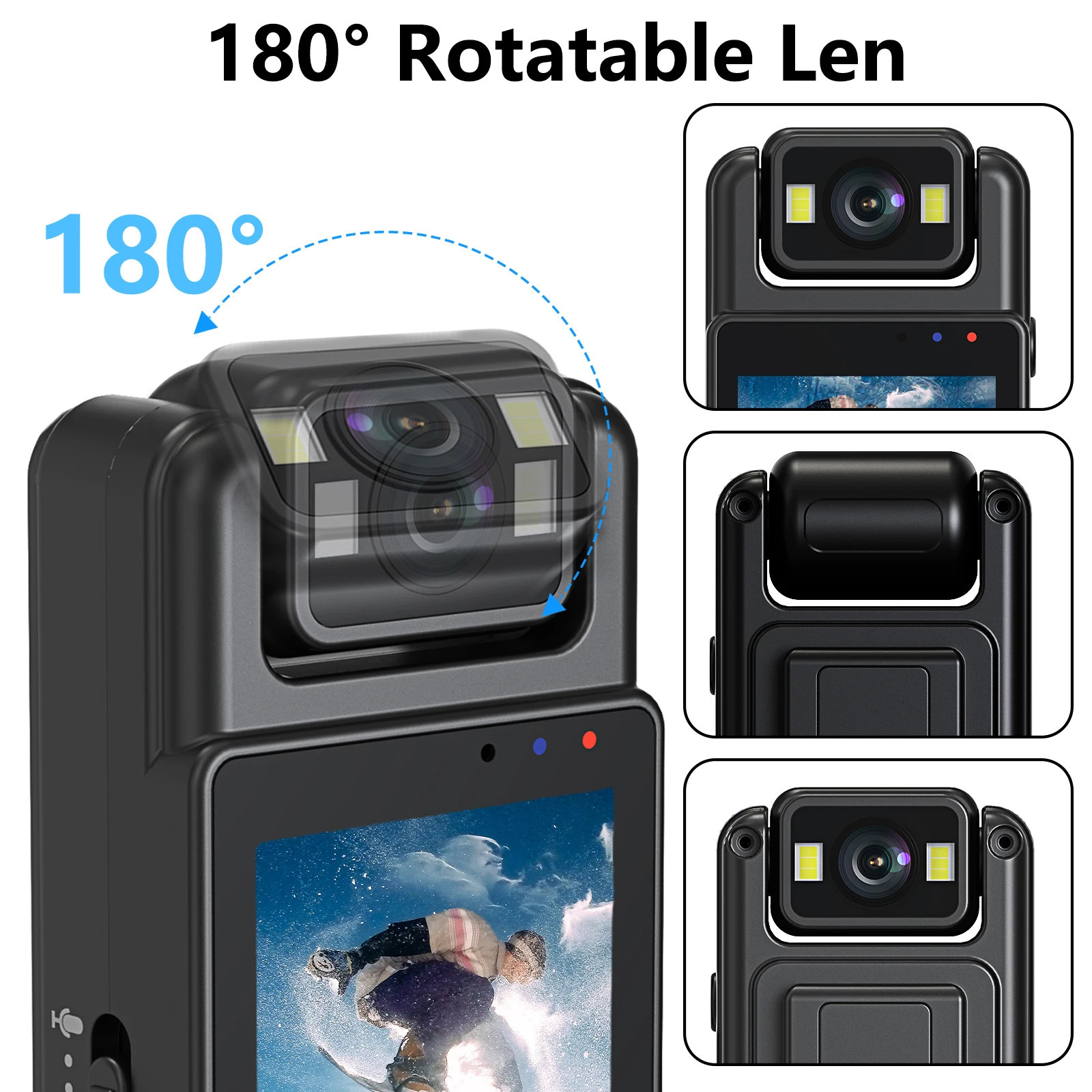 JOZUZE MD17 Wifi Mini Camera 1080P Portable Digital Video Recorder Worn Small Body Cam Night Vision DV Miniature Camcorde 241113