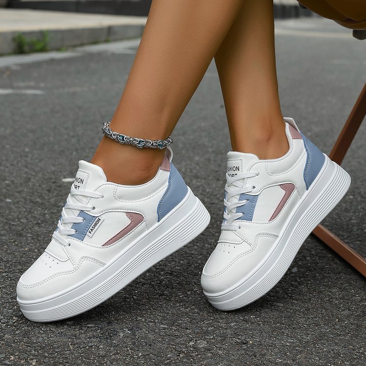 Small white shoes women 2025 spring and autumn new foreign trade large size women's shoes Designer students flat casual sneakers