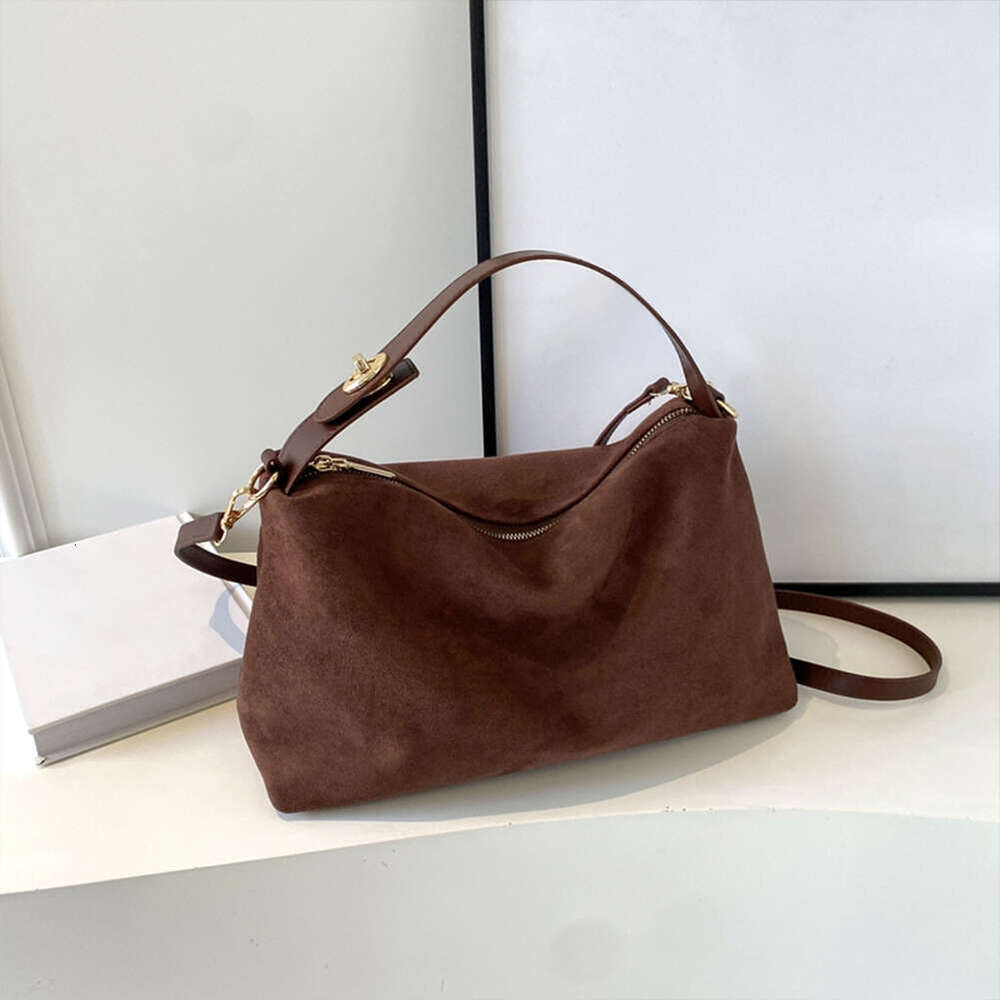 Women's Bags Handbag Women Suede Shoulder Adjustable Strap Crossbody With Inner Pocket Satchel Purse Zipper Hand Bags Casual Commuter Bag