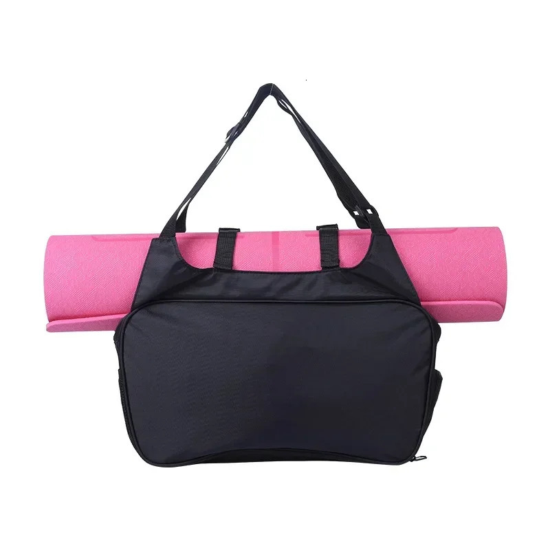 Gym Yoga Mat Handbag Fashion Color Matching Large-capacity Travel Bag Adjustable Shoulder Strap Outdoor Sports Crossbody Bag 241219