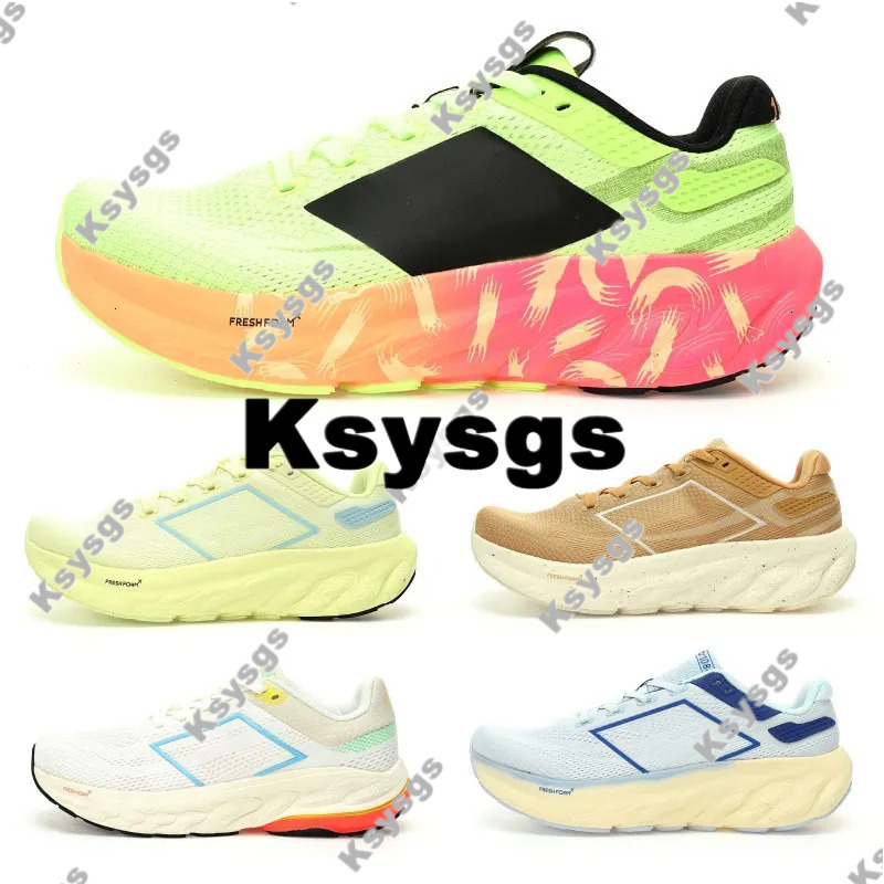 Men's/Women's 2024 Fresh Foam X 1080V13 Running Shoes ksy956 For London Marathon In Starlight Marine Blue, Sports Low Sneakers Eu 40-45