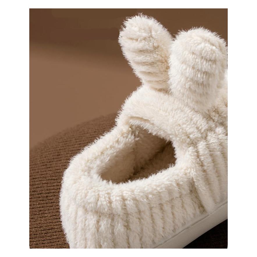 Slipper Bunny Slippers For s Warm Plush Comfortable Winter House Nonslip Shoes With Heel Cover 2024 Drop Delivery Baby Maternity Otysc S2412231