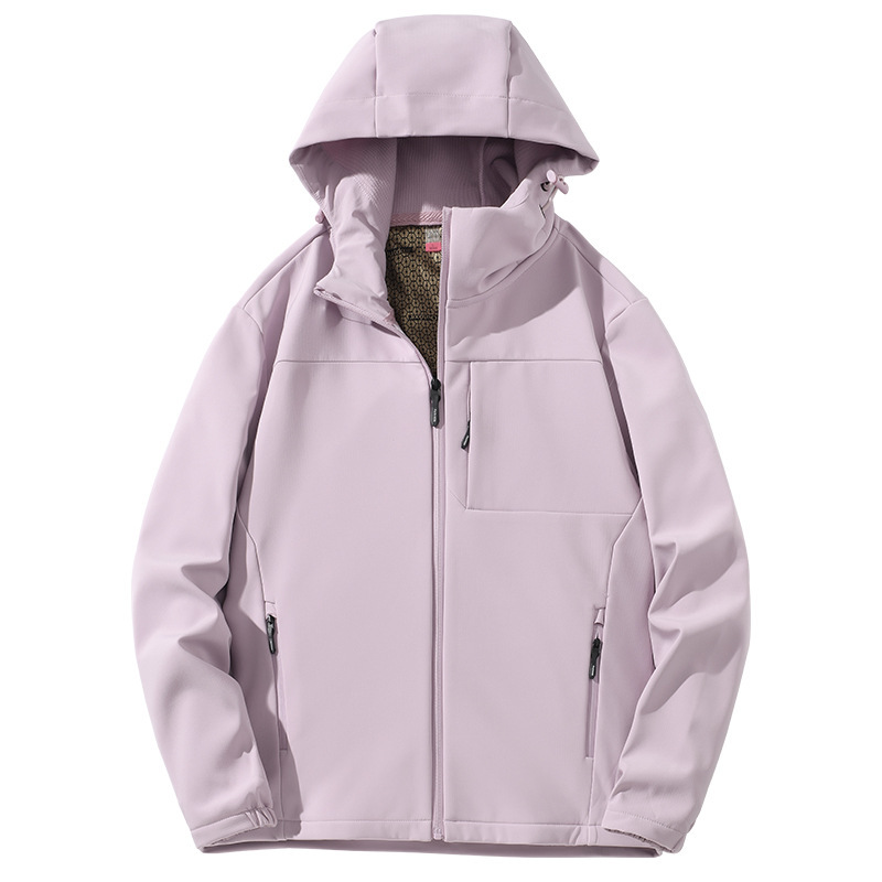 M12193 Autumn new men's outdoor single-layer jacket with hooded cardigan