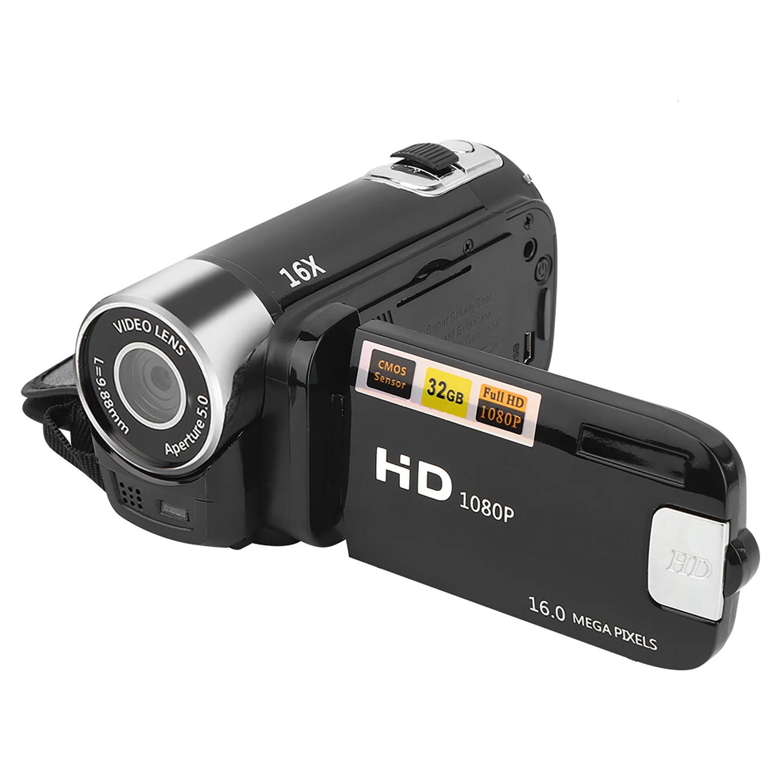 DH90 16X Digital Zoom 27 Inch Colourful Display Screen High Definition Camera Image Video Shooting Camcorder 110 240V 241113