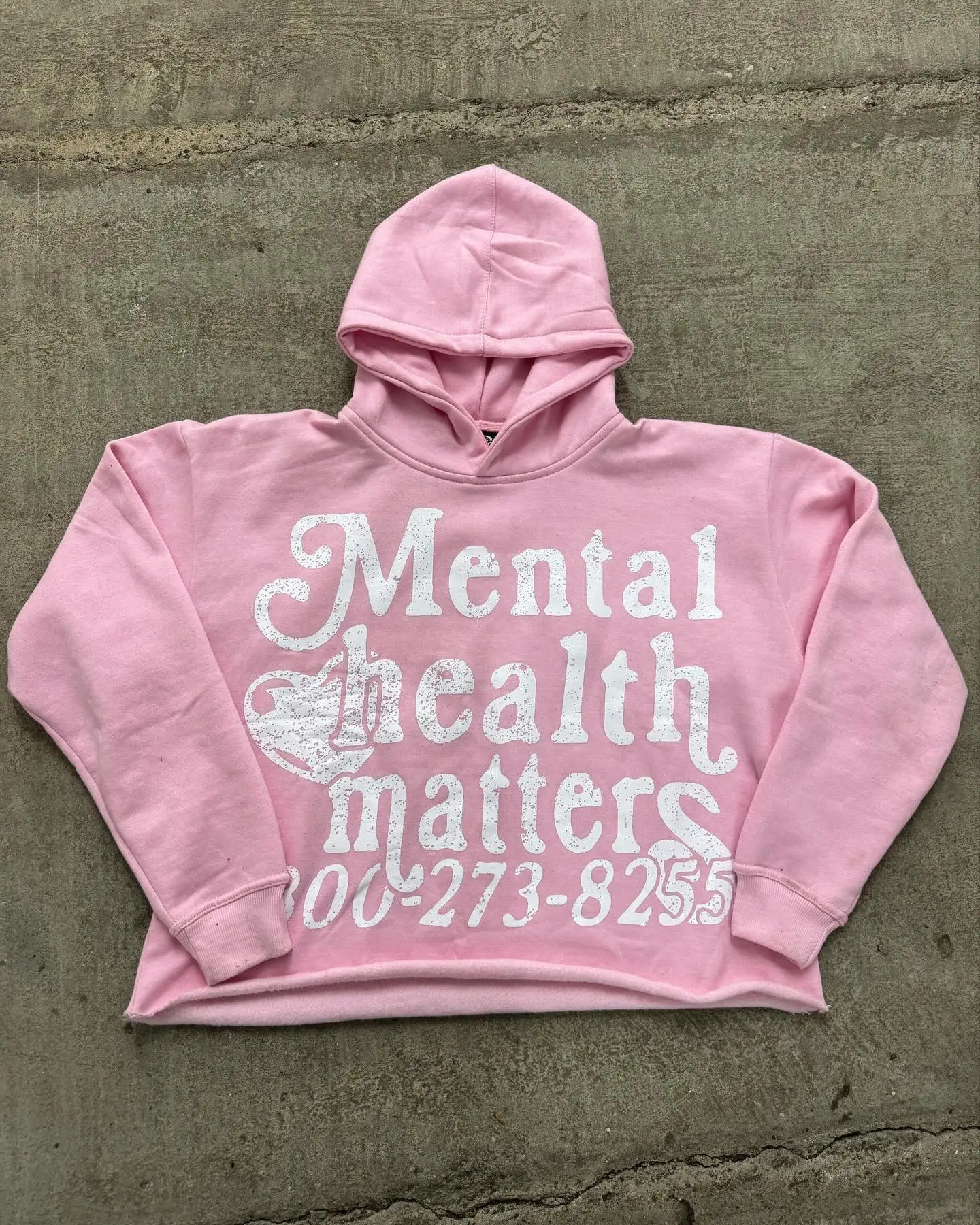 Y2k Mental Health Matters Print Hoodies Women Men Oversized Hoodie Goth Grunge Streetwear Sweatshirt Harajuku Gothic Clothes 241214 - view 4