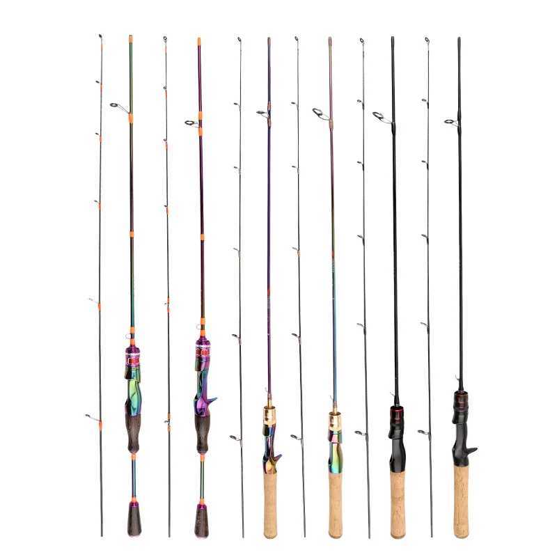 Fishing Rods Ultralight Carbon Spinning Casting Rods UL 1.68m 1.8m Fast Action For Freshwater River Stream Fishing PoleXJ241219
