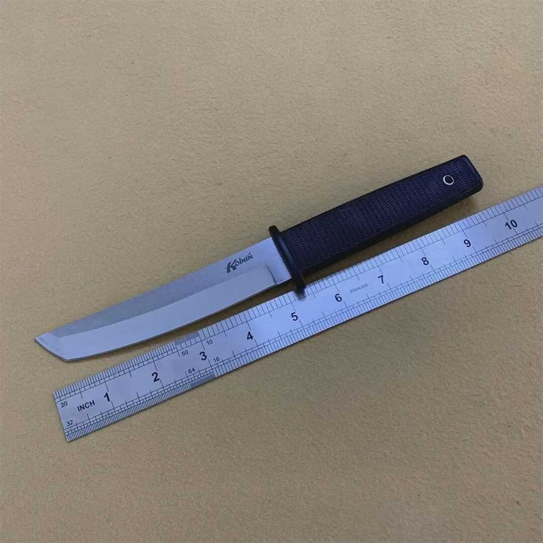 6 styles of CS Katana fixed blade military knife 440C Tanto blade ABS handle tactical outdoor combat hunting survival toolW250402
