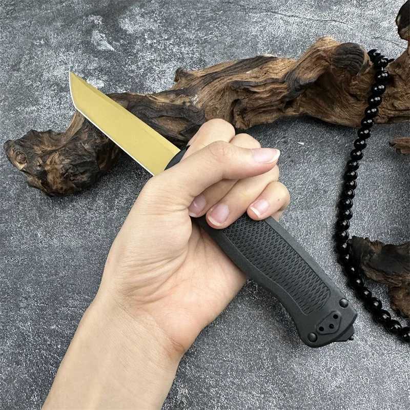 BM 5370FE Folding Knife Outdoor Tactical Military Hunting Knife Camping Hiking Survival Practical Cutting Knife EDC Tool Mens GiftW241219