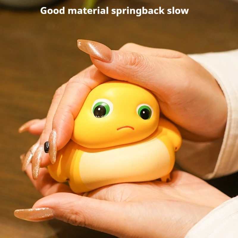 Decompression Toy 12cm Little Milk Dragon Pinch Music Slow Rebound Stress Relieving Tool Ventilating Toys Desktop Ornament Valentines Day Gift H241219