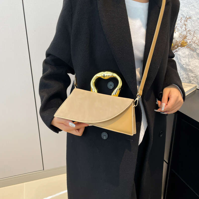 Shoulder bags Women Crossbody messenger Designer bags Handbag Niche design handbag 2024 autumn/winter new women's texture shoulder frosted crossb