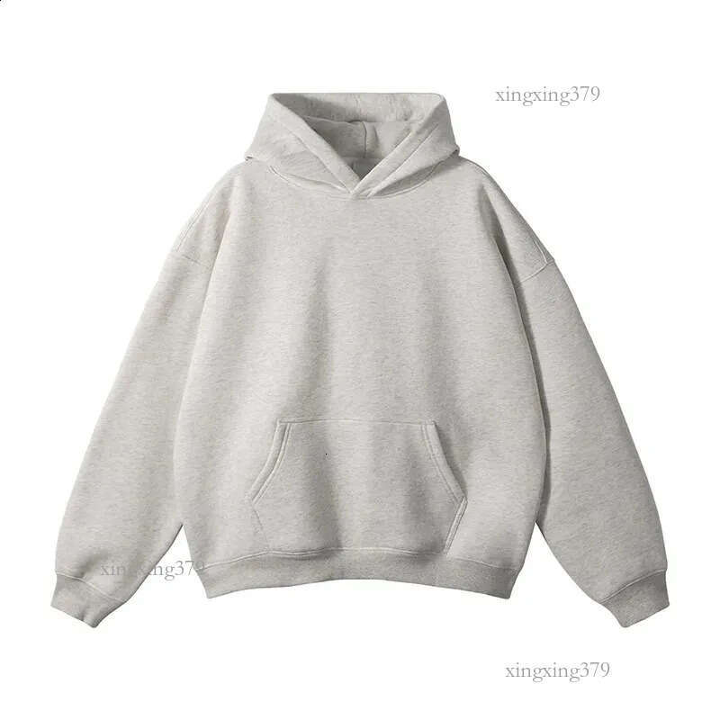 NXXTRESS 400gsm Heavy Weight Cotton Plus Velvet Hooded Sweater Men Thickened Tight Polar Fleece Pullover Hoodie Women Sweatshirt 240911