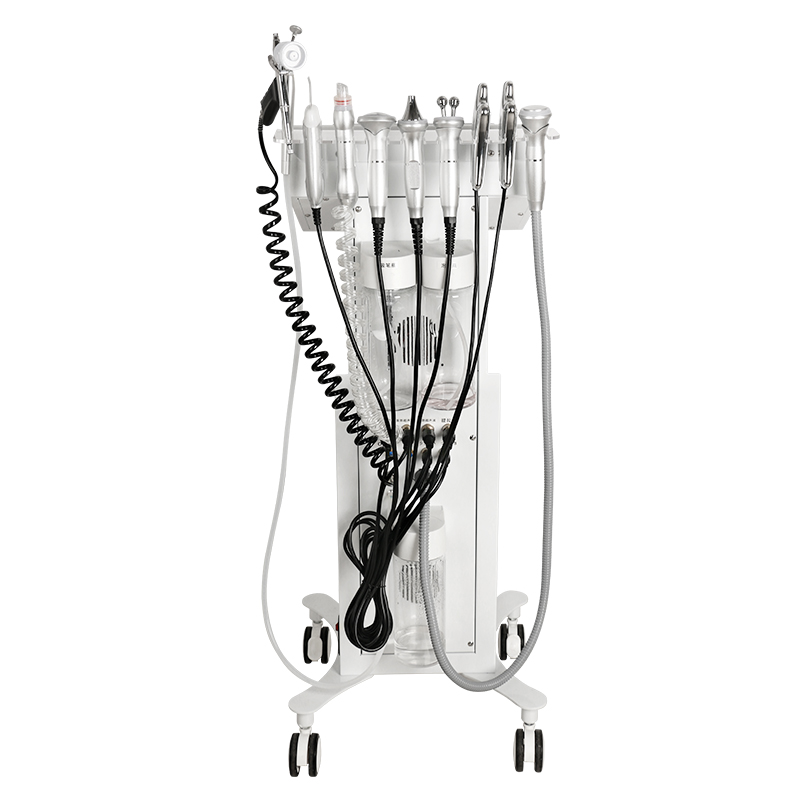 Face Machine For beauty Use 10 in 1 Face Dermabrasion Bubble Exfoliating Dirt Skin Cleaning Blackhead Suction Acne Treatment Beauty Instrument