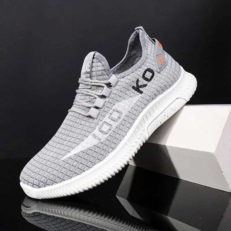 Breathable Mesh Sneakers Comfortable Casual Sport Shoes Fashion Shoes Lightweight Deodorant Outdoor Shoes Plus Size 39-44 Z250812