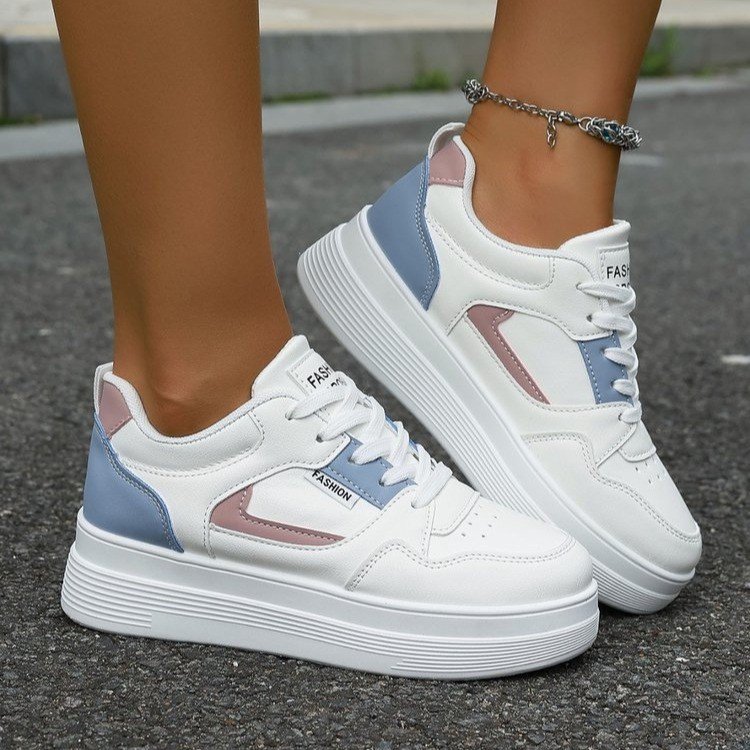 Small white shoes women 2025 spring and autumn new foreign trade large size women's shoes Designer students flat casual sneakers