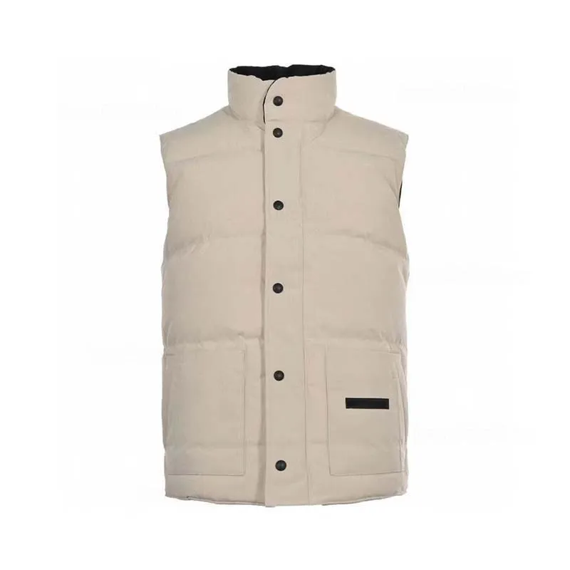 Down Vest Sleveless Jacket Down Parka Womens Zipper Badges Puffer Jacket long puffer Coat Waterproof Jackets