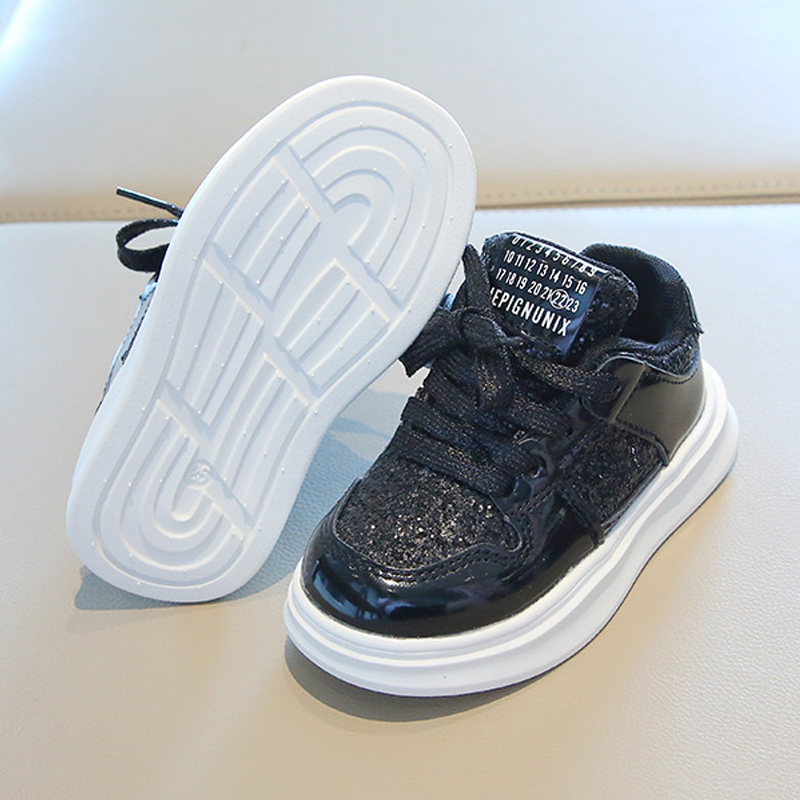 Kids Shoes for Boys Girls Sport Sneakers Diamond Sequins Sports Running Shoes Happysteps Children Flat Casual Baby Toddler Outdoor Shoes Sizes US5c-US