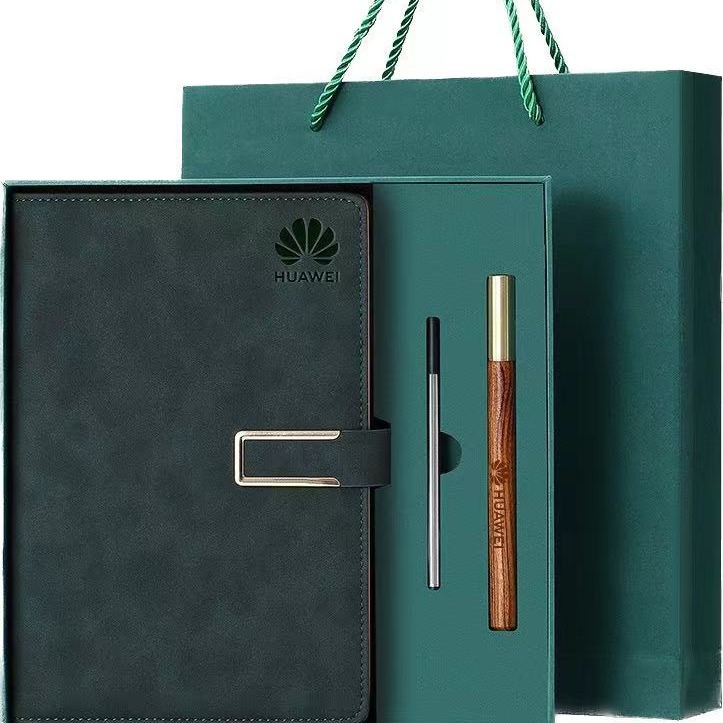 Classic Sheepskin Leather Business Notebook - Stylish Paper Organizer for Office and Educational Settings