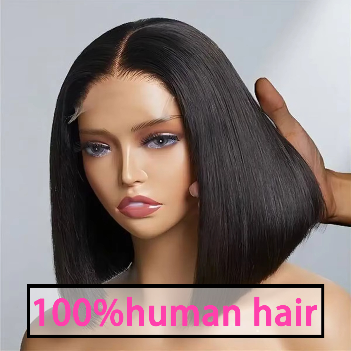 Peruvian 360 Full Lace Frontal Human Hair Wig Pre Plucked Long Bone Straight 13x4 HD Transparent Lace Front Wig for Women Black/Red /Blonde /Grey Huma