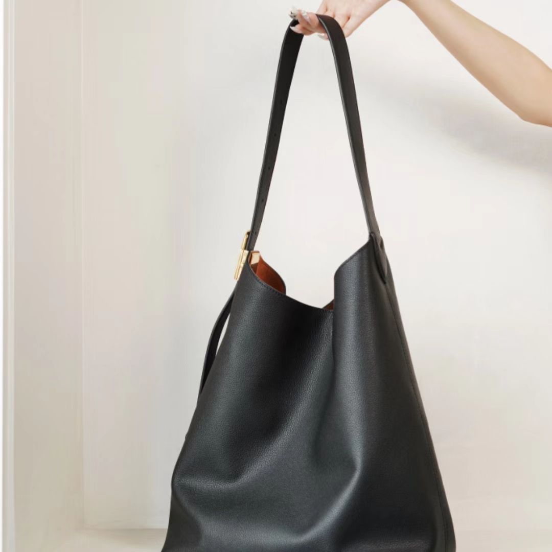 19A DesignerBag Classic Shoulder Bag Fashion Tote Bag with zipper small card bag in original calfskin vacuum gold plated hardware