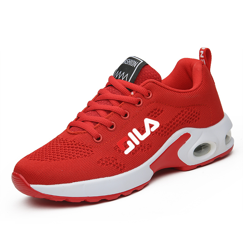 Womens Running Shoes Ladies Breathable Sneakers Summer Light Mesh Air Cushion Womens Sports Shoes Outdoor Lace Up Training Shoes