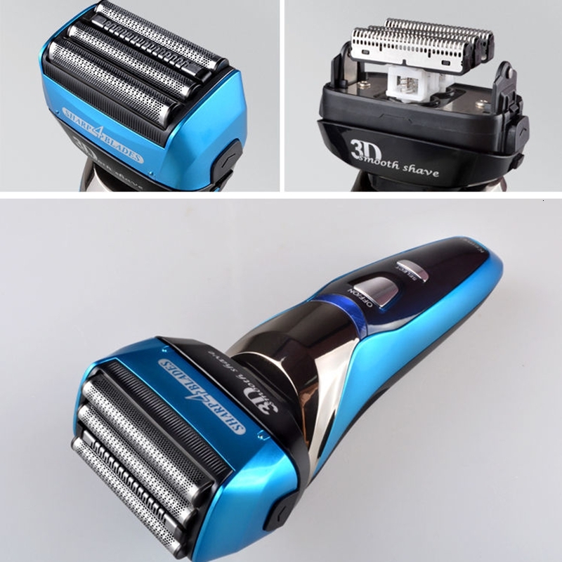 8150 Wet Dry 3 Speed Rechargeable Shaver For Men Beard Electric Razor Facial Shaving Hine 4-Blade System