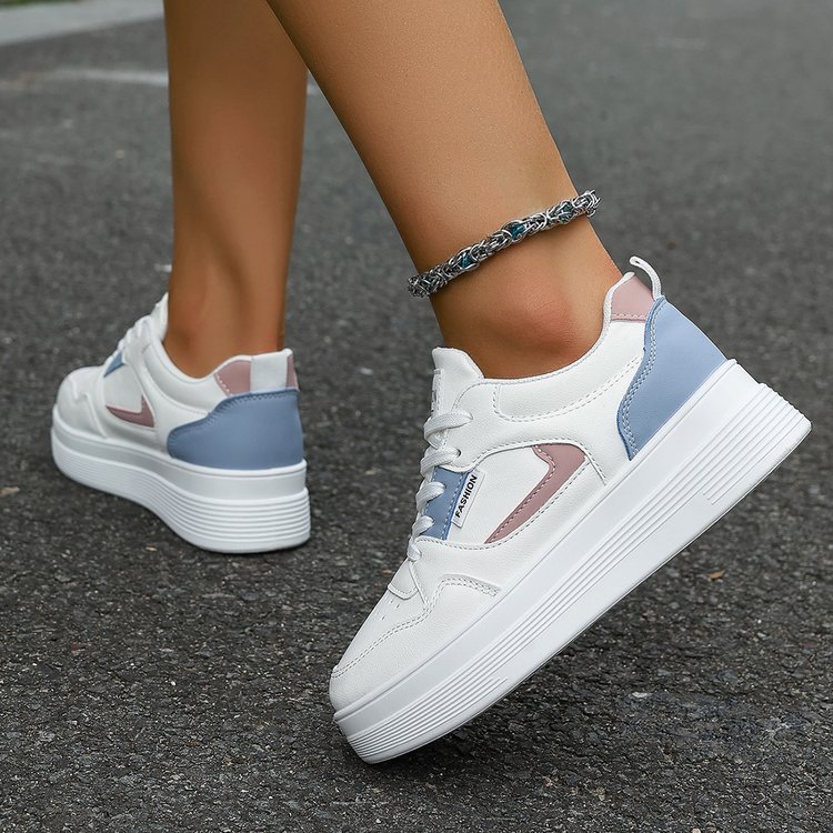 Small white shoes women 2025 spring and autumn new foreign trade large size women's shoes Designer students flat casual sneakers