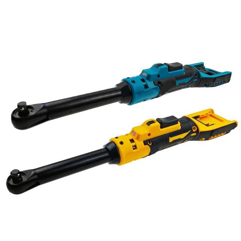 Electric Wrenches W2E3 3/8inch Electric Ratchet Wrench 6inch Extension Ratchet Wrench 40ft-lbs 400RPM S2412191