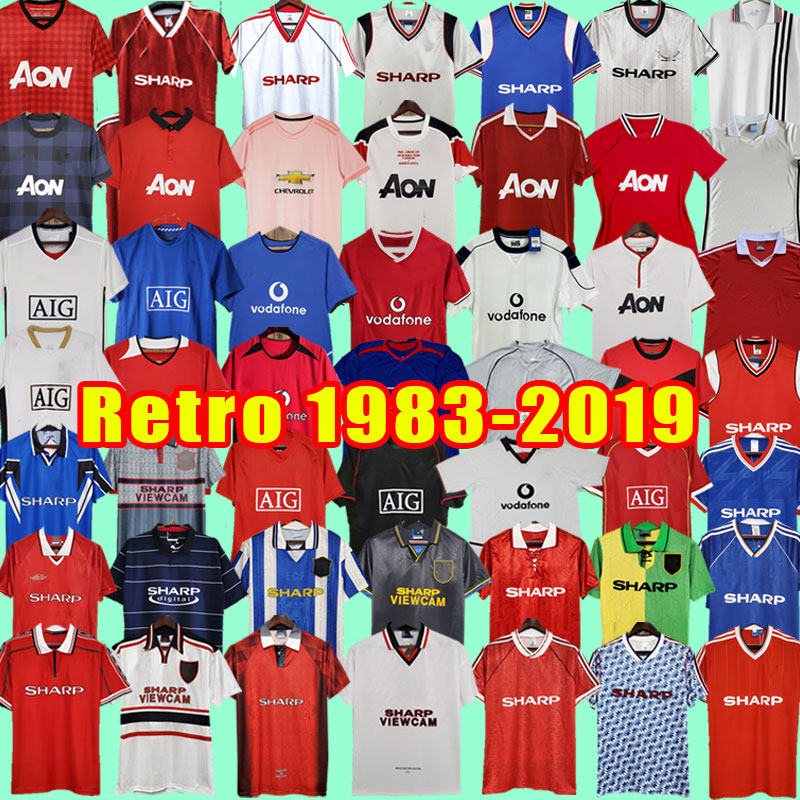 Retro Soccer Jerseys Ronaldo Rooney Giggs Nani S 02 04 05 06 07 08 Home Away Scholes Tevez BERBATOV VIDIC Vintage Classic uNitEd manchestees Football shirt