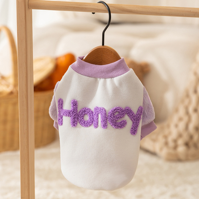 Dog clothes two feet hoodies autumn and winter thin and versatile base shirts small and medium-sized dog pet clothes