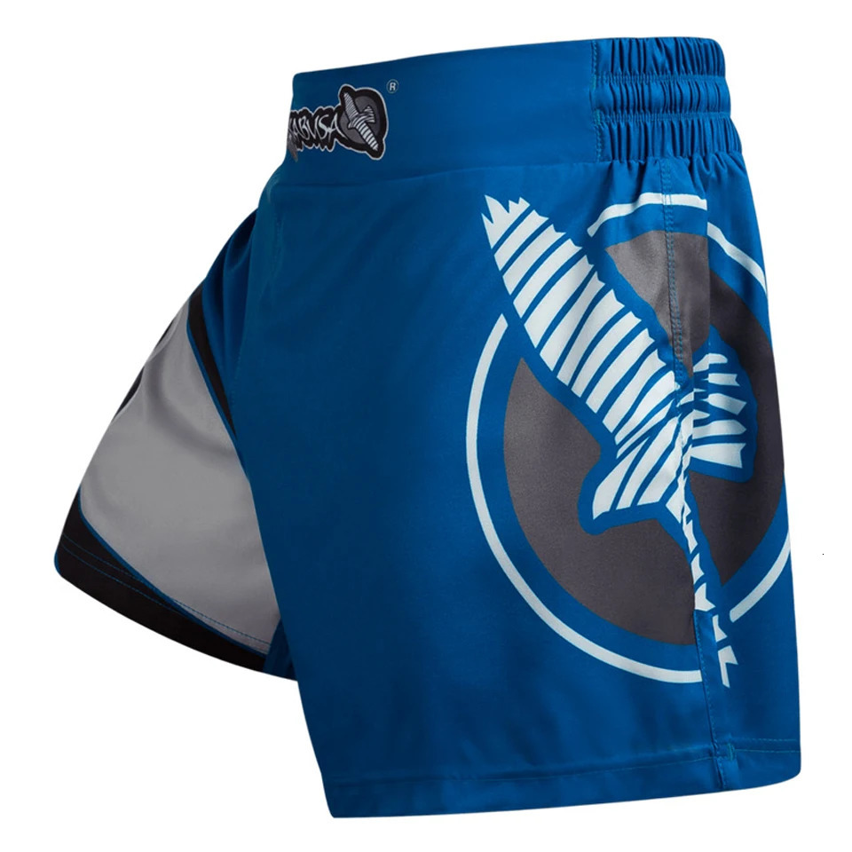 Mma Black Sanda Big Bird Breathable Fitness Training Boxing Shorts ClothingTiger Muay Thai Fight Kickboxing 241218