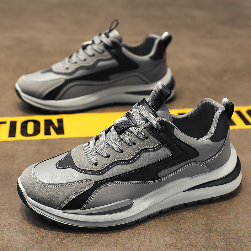Men Sports Shoes New Fashion Simple Designer Shoes Running Shoes Breathable Sneakers Trendy Versatile Trainer Sneakers Triple Black Grey Free shipping
