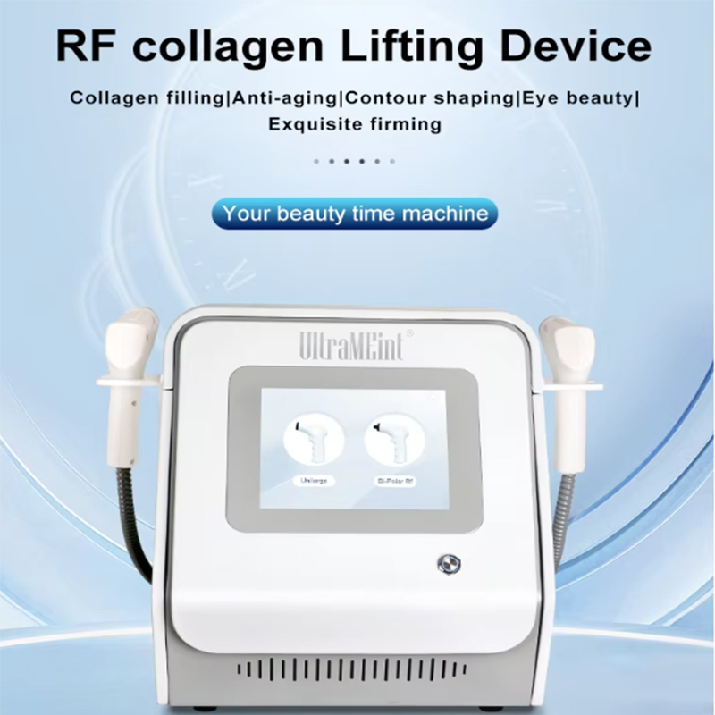 Non-Invasive 2 In 1 RF Ultrasound Collagen Lifting Device Radio Frequency Anti-aging Body Shaping Skin Firming Loss Weight Increase elasticity Skin De
