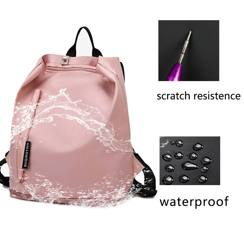 Women Gym Fitness Backpack Lightweight Waterproof Swim Yoga Sports Dry Wet Bag with Shoe Compartment Fashion Weekend Travel Bags 241219