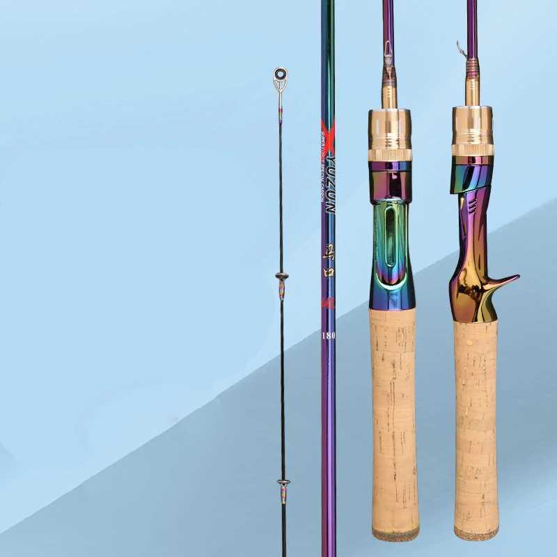 Fishing Rods Ultralight Carbon Spinning Casting Rods UL 1.68m 1.8m Fast Action For Freshwater River Stream Fishing PoleXJ241219