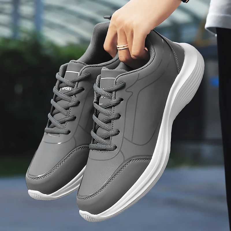 New mens running shoes winter warm mens sports shoes anti slip breathable mens walking shoes lace soft casual shoes lightweight Z250319