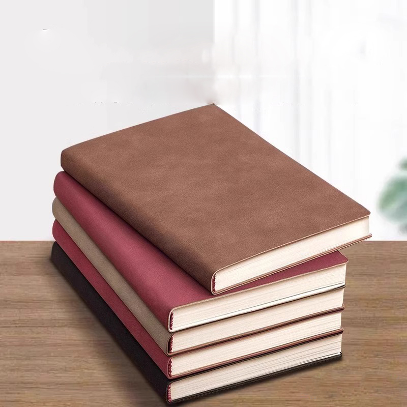 Elegant Sheep Skin Leather Notepad for Professionals - Vintage-Style Journal for Work & School Records