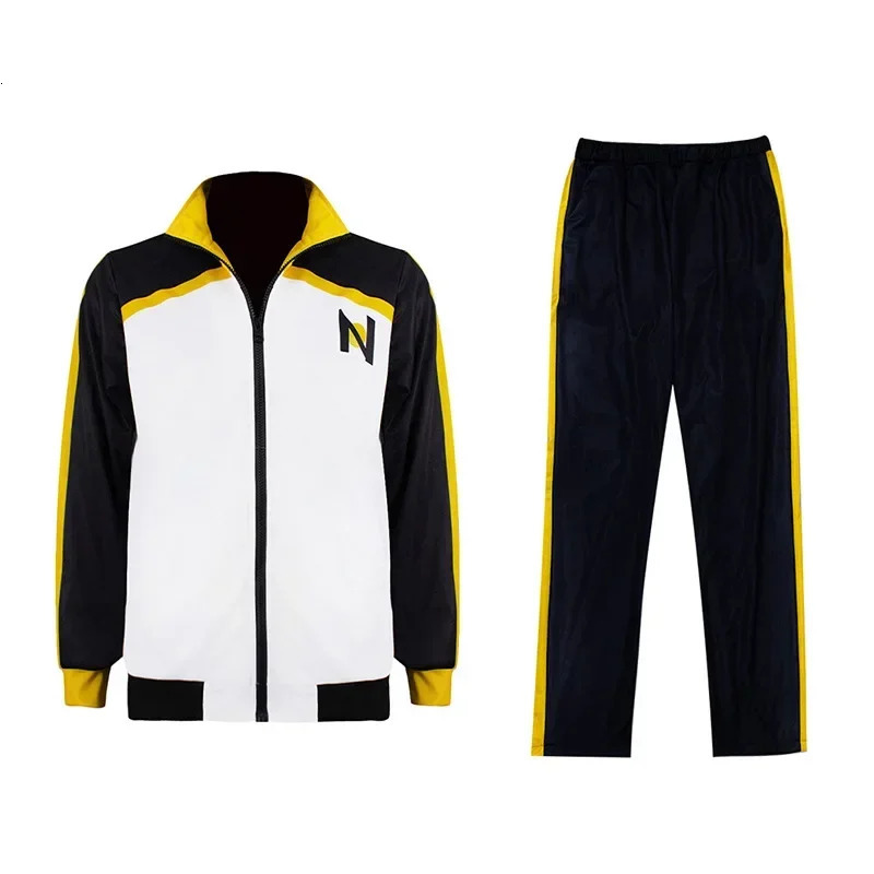 Subaru Natsuki Jogging Running Set Costume Halloween Party Sportswear Uniform Suit Volleyball Set Sport Suits 241218