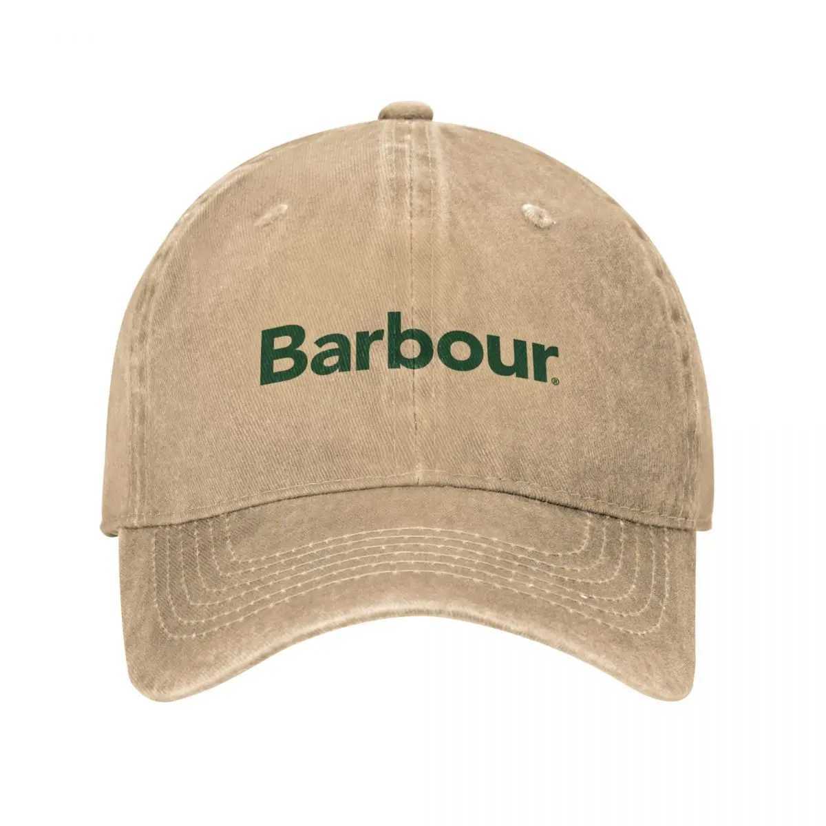Ball Caps Barbours unisex baseball cap Distressed cotton cap fashionable outdoor running golf adjustable fit snap cap Q241218